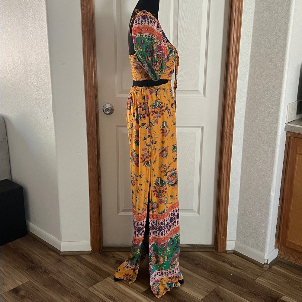 FREE PEOPLE Bali Citrus Skies One-Piece - Picture 6 of 10